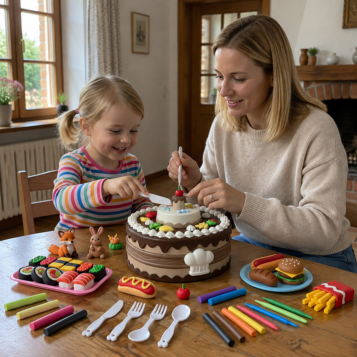 Kreatives Knetset für Kinder – Endloser Spaß beim Gestalten