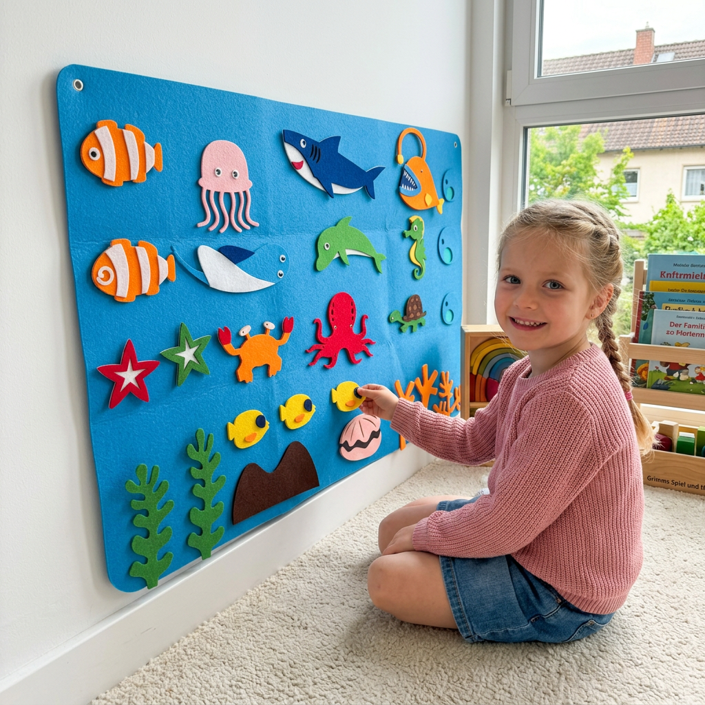 FeltFun – Interaktiver Fantasie-Spielplatz