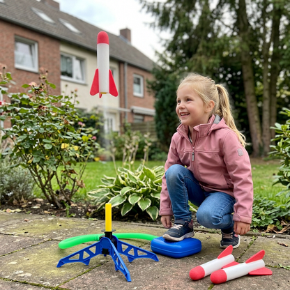 Schaumstoff-Raketenwerfer für Kinder