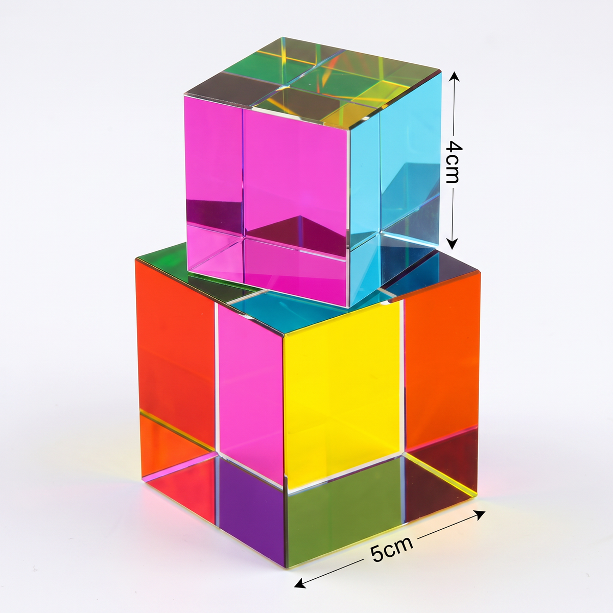 Farbmisch-Prismenwürfel