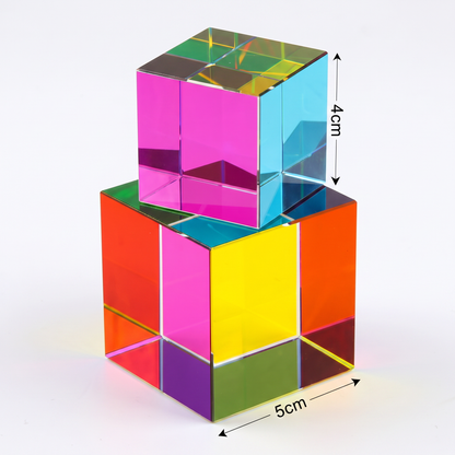 Farbmisch-Prismenwürfel
