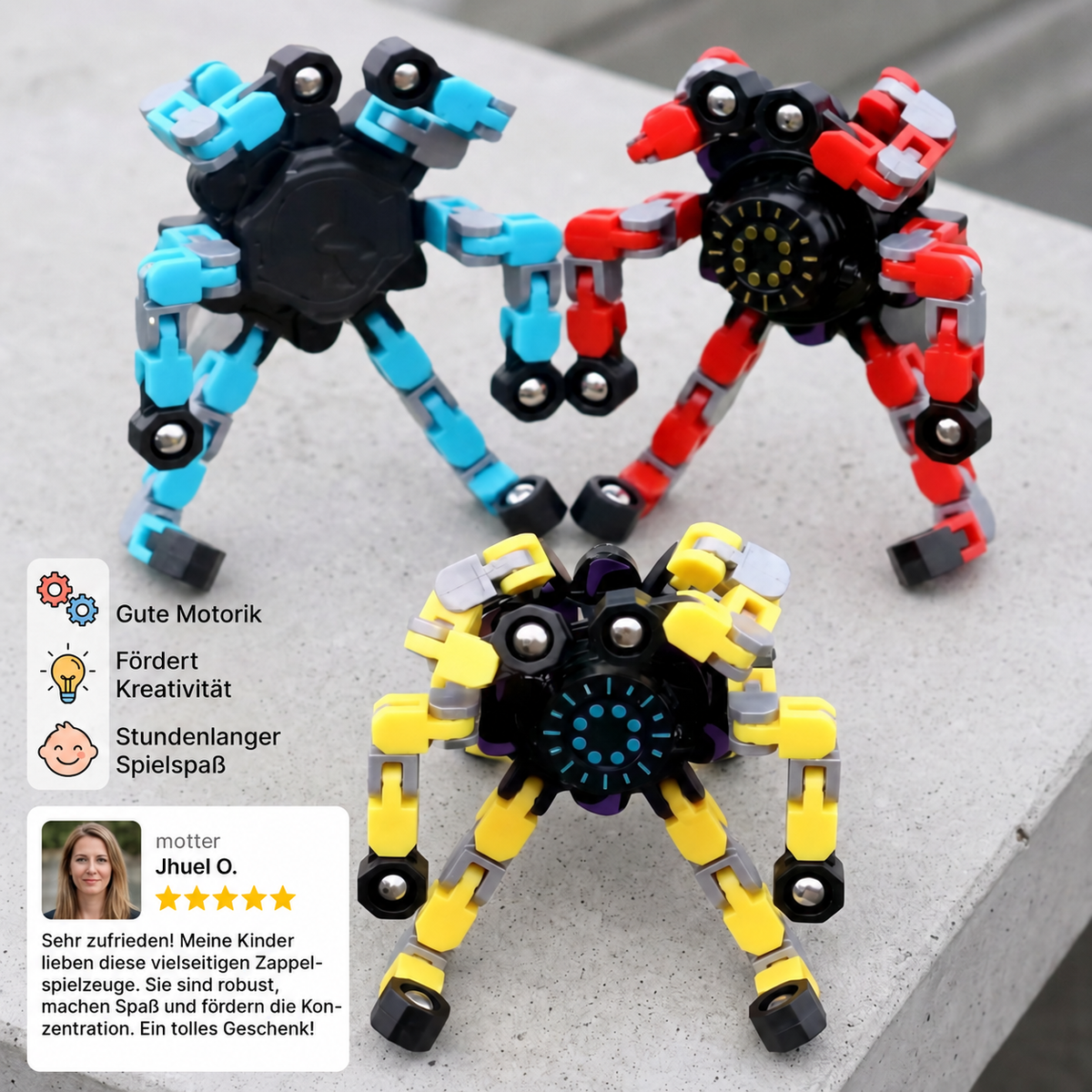 Robotisches Drehspielzeug für Kinder