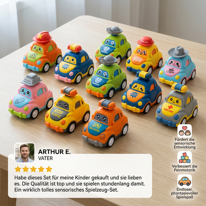 Kleine Abenteuerautos – Drücken und Losfahren