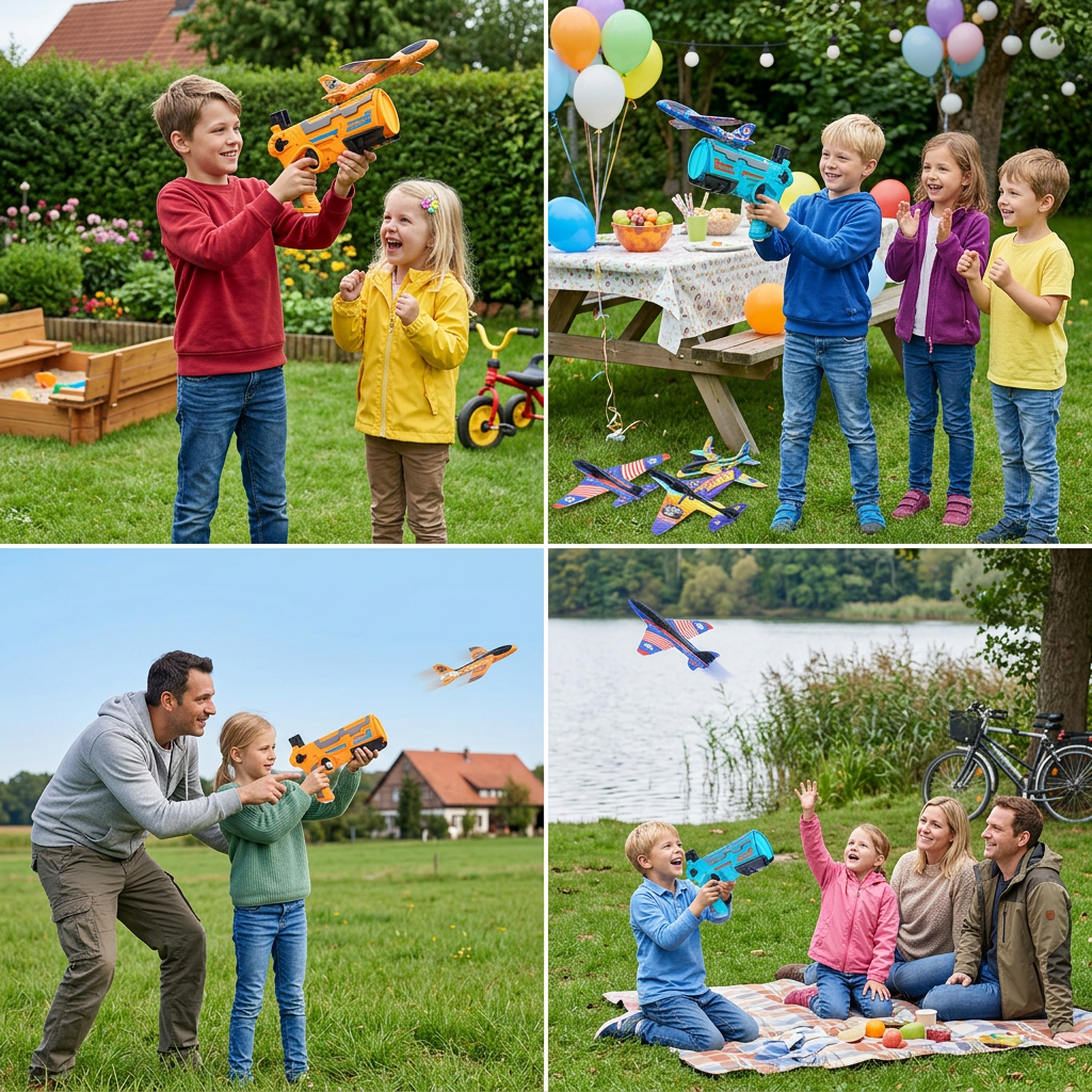 SkyGlider Launcher – Endloser Spaß mit spannenden Flugabenteuern