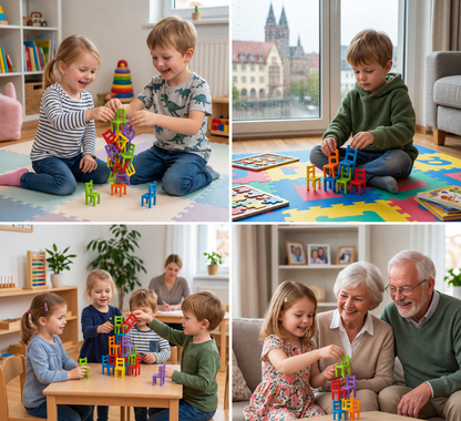 Montessori Stuhl-Stapelspiel