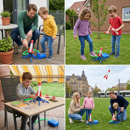 Schaumstoff-Raketenwerfer für Kinder