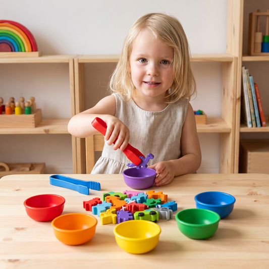 Tier-Sortierspiel – Montessori-Spielset