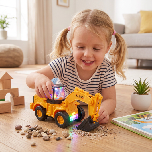 Tanzender Musik-Bagger – Lustiges Spielzeug für Kinder