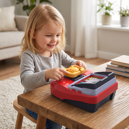 Lenkrad-Rennchallenge – Spannender Rennspaß für Kinder!