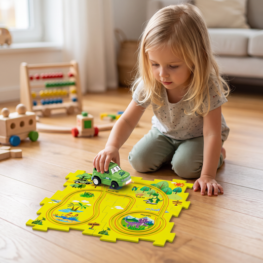PuzzleTrack – Elektrische Puzzle-Rennstrecke