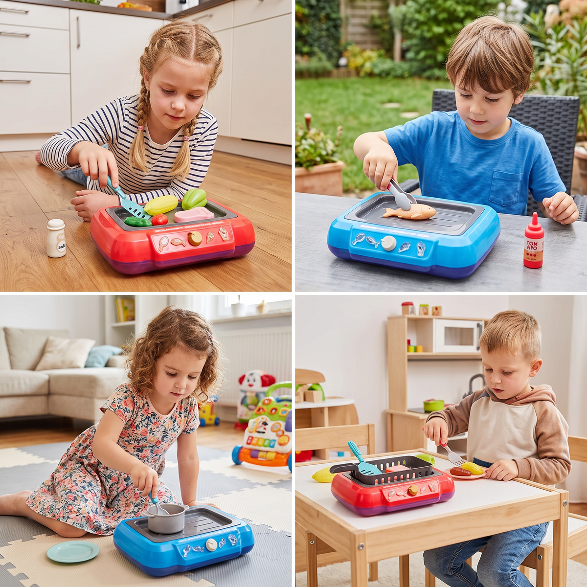Gourmet-Spiel- und Kochbox für Kinder