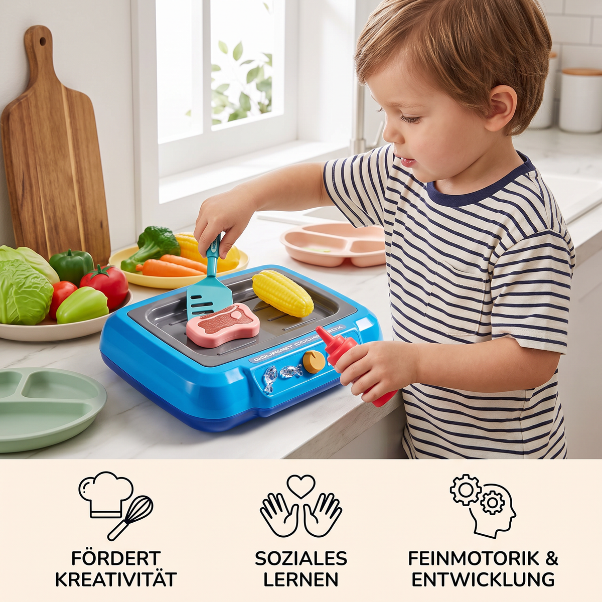 Gourmet-Spiel- und Kochbox für Kinder