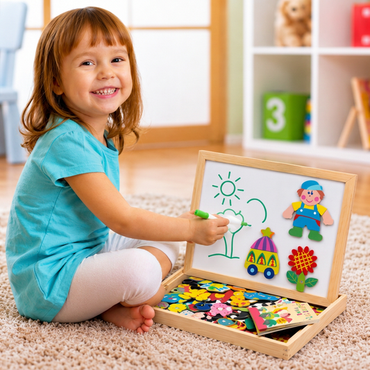2-in-1 Montessori-Maltafel