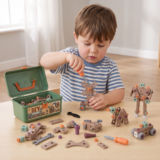 Mini-Handwerker-Bau- und Spielset