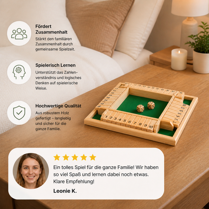 "Familienspaß-Brettspiel – Gemeinsam spielen und lernen! "