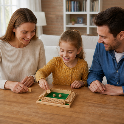 "Familienspaß-Brettspiel – Gemeinsam spielen und lernen! "