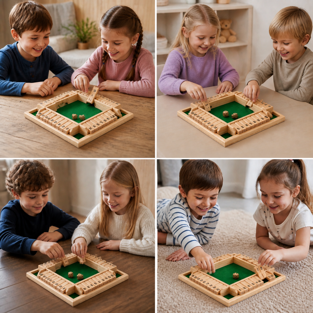 "Familienspaß-Brettspiel – Gemeinsam spielen und lernen! "