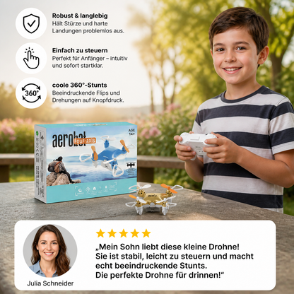 Mini-Drohne – ferngesteuerter Stunt-Flieger für Kinder