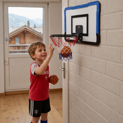Mini Basketballkorb für Kinder – Wand- & Türkorb Set für Zuhause