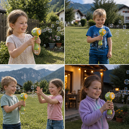 Leuchtender Seifenblasen-Stab für Kinder – Automatischer Bubble Maker