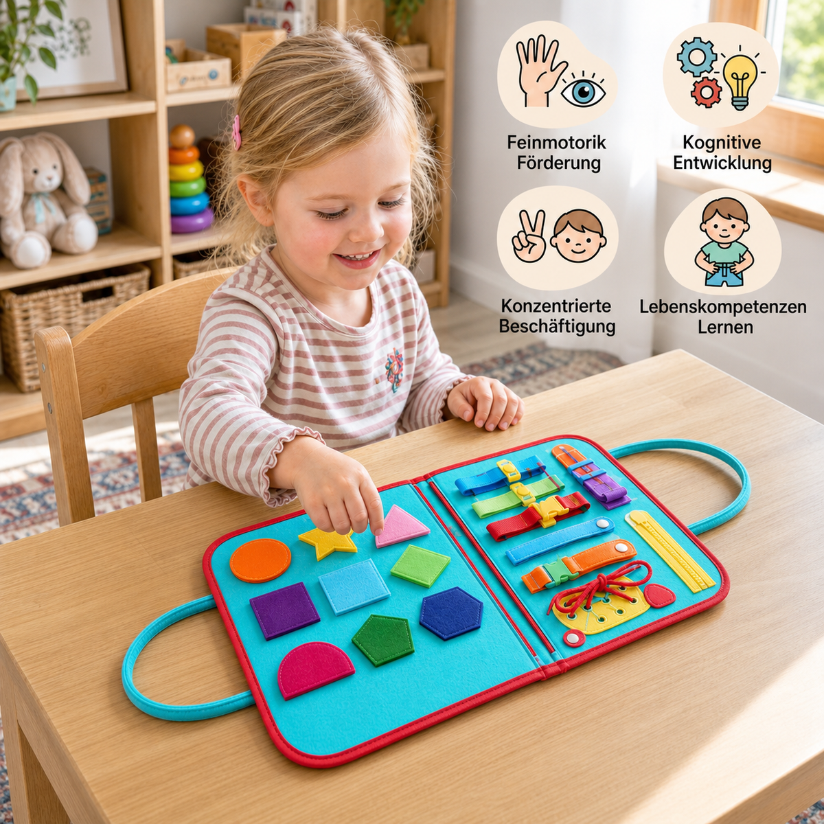 MagicBook – Montessori-Sensorikspielzeug