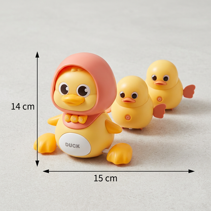 Entefamilie Krabbel- und Lernspielzeug mit Musik für Babys