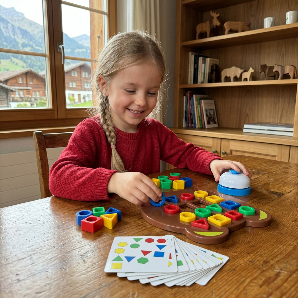 Farb- & Formen-Matching Spiel für Kinder – Interaktives Lernspielzeug