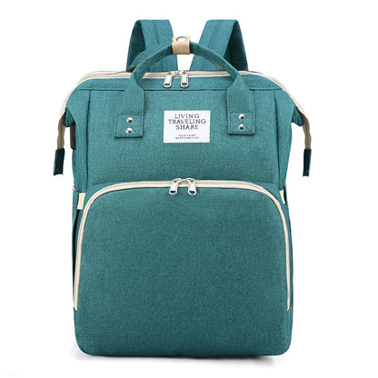 2-in-1-Rucksack mit integriertem Babybett