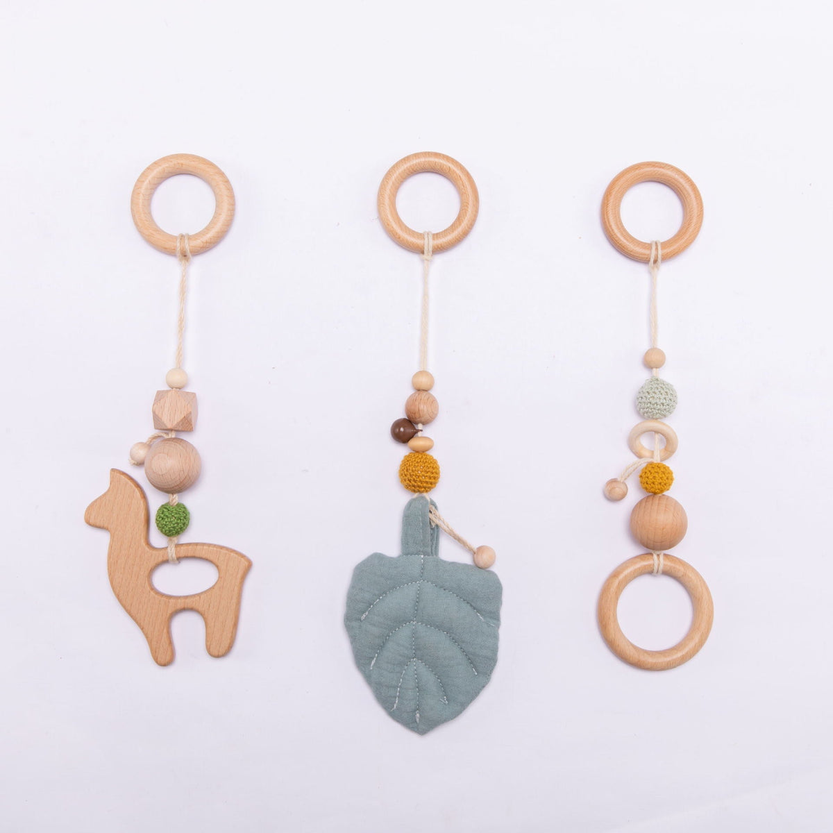 Premium-Holzspielmatte für Babys