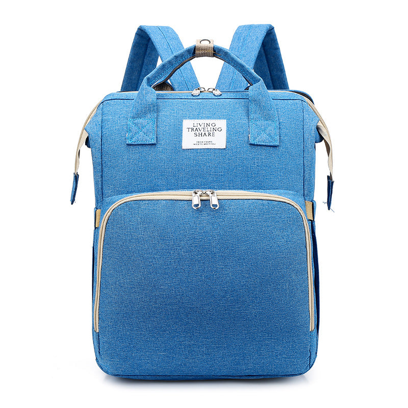 2-in-1-Rucksack mit integriertem Babybett