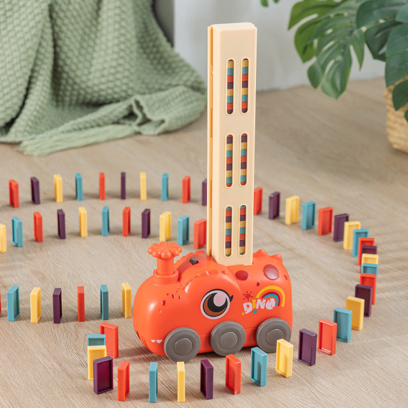 Domino-Spaß mit Tierautos
