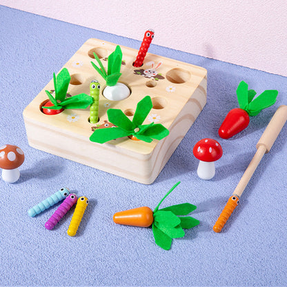 Montessori-Holzspielzeug zum Lernen und Fördern