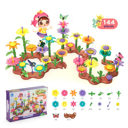 Blumen-Bausteinset