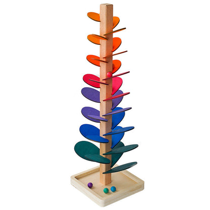 Montessori-Murmelbahn aus Holz