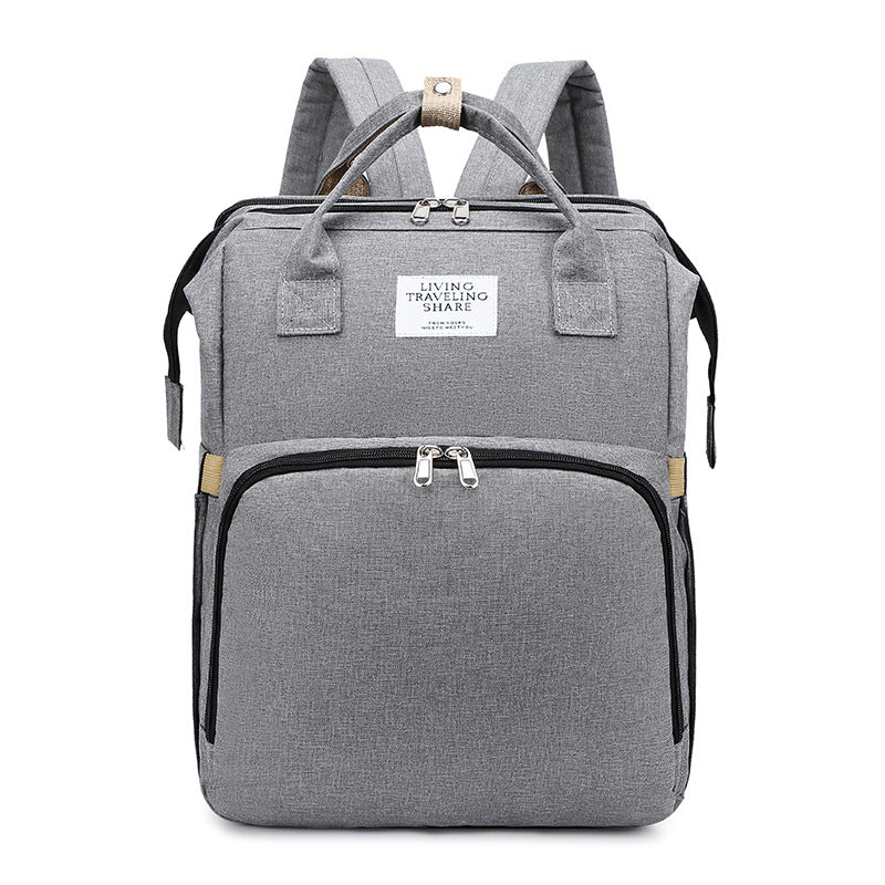 2-in-1-Rucksack mit integriertem Babybett