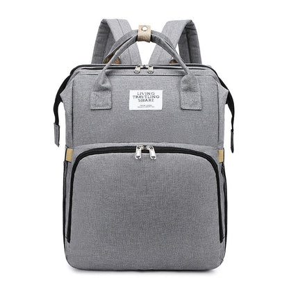 2-in-1-Rucksack mit integriertem Babybett
