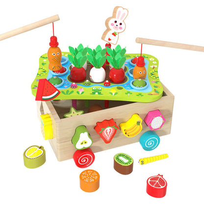 Montessori-Holzspielzeug zum Lernen und Fördern