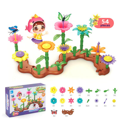 Blumen-Bausteinset
