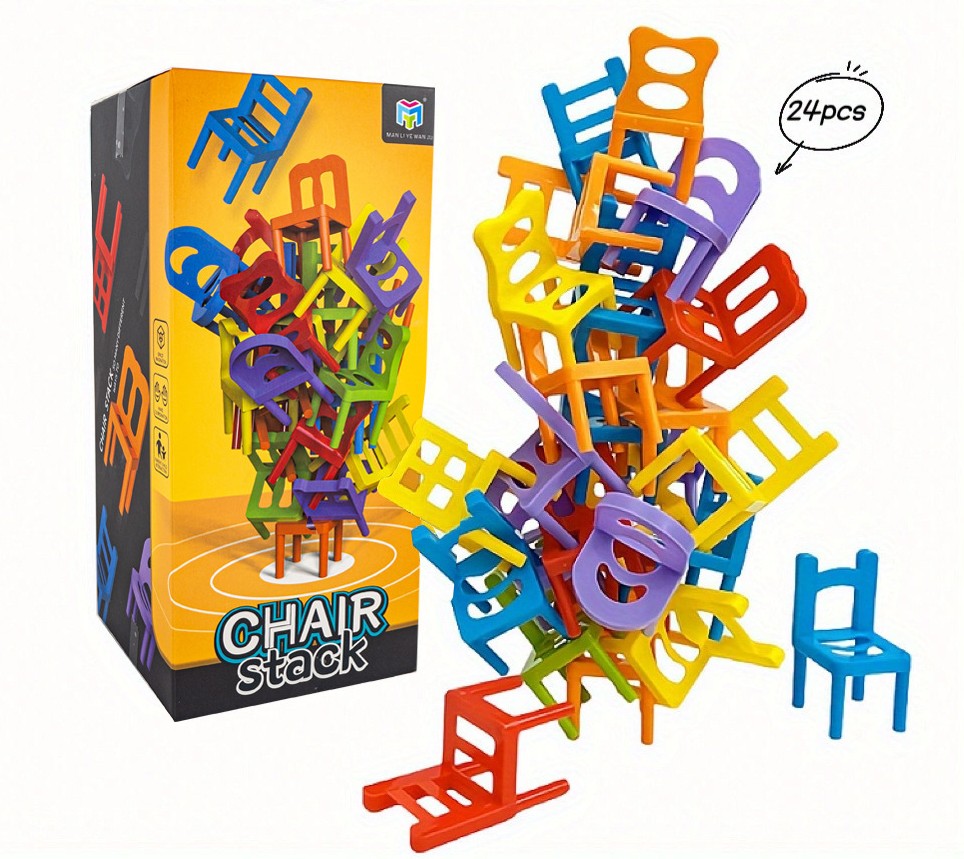 Montessori Stuhl-Stapelspiel