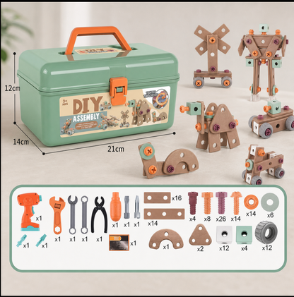 Mini-Handwerker-Bau- und Spielset