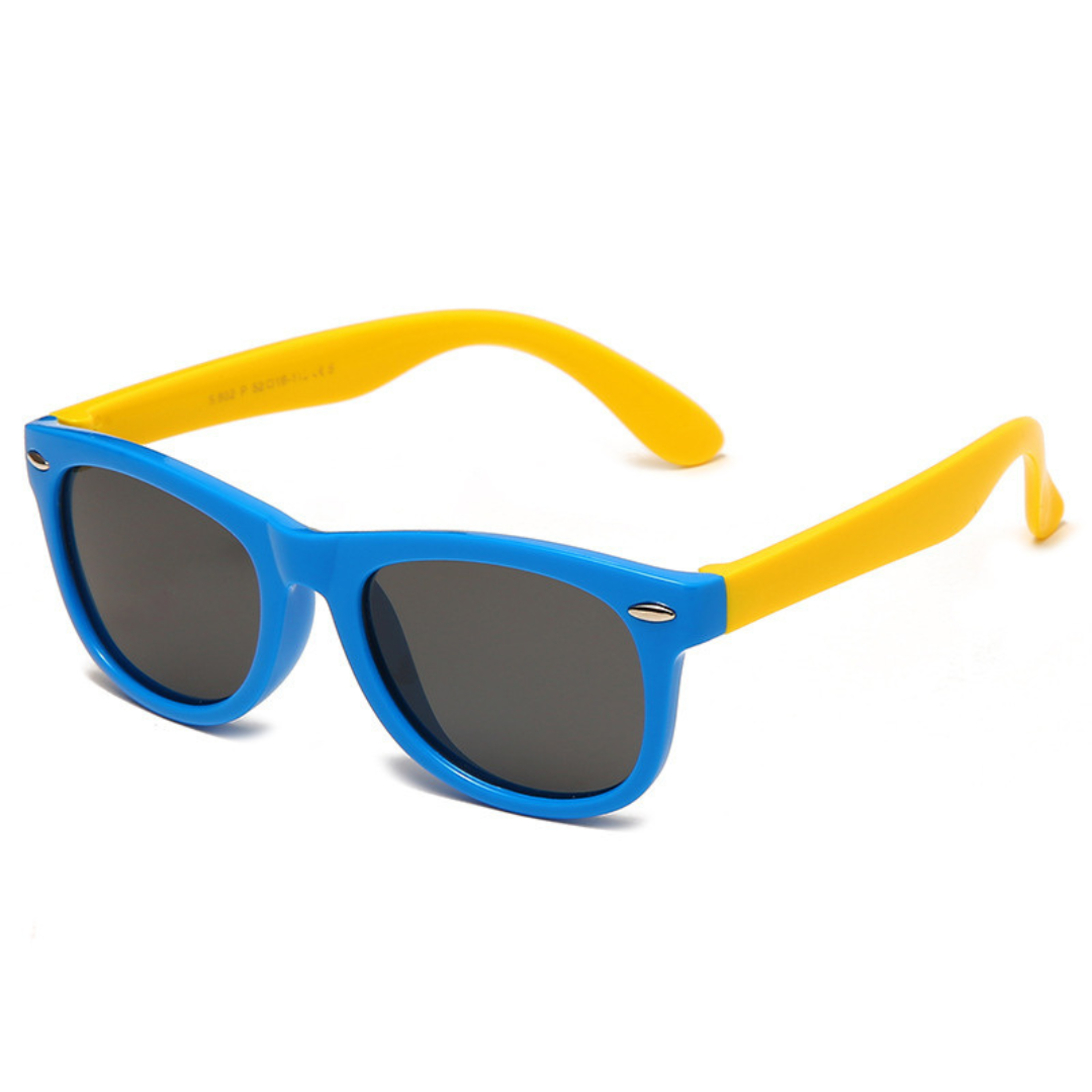Flexible Kinder-Sonnenbrille mit bruchsicherem Gestell