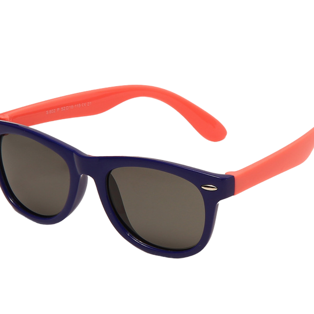 Flexible Kinder-Sonnenbrille mit bruchsicherem Gestell