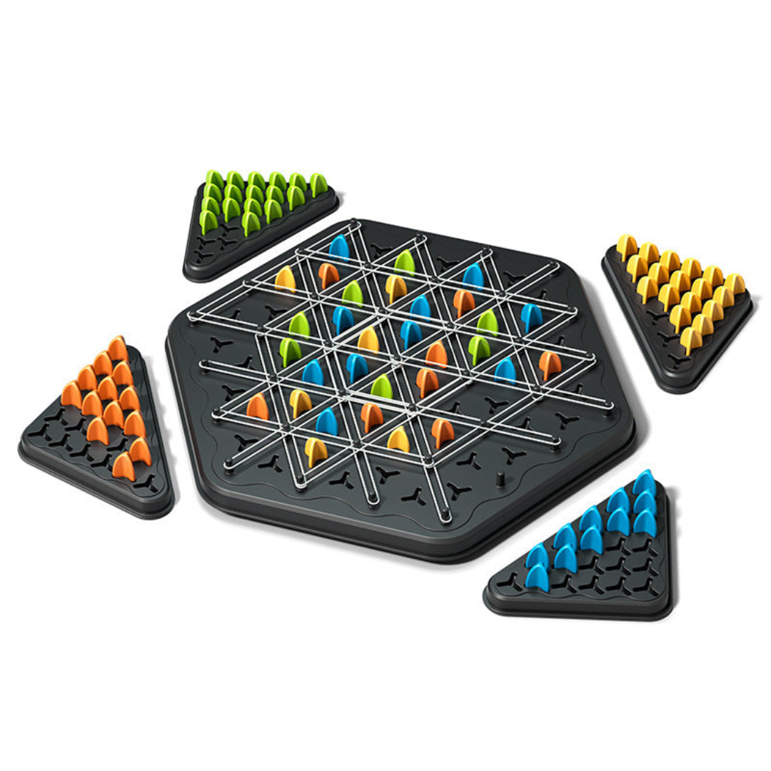 Gummiband-Schachpuzzle