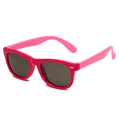 Flexible Kinder-Sonnenbrille mit bruchsicherem Gestell