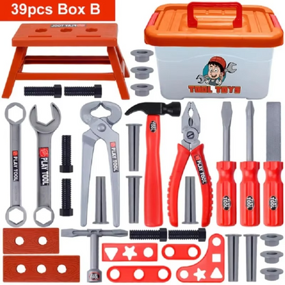 Kinderfreundliches Werkzeug-Spielset