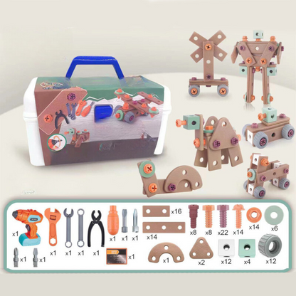 Mini-Handwerker-Bau- und Spielset