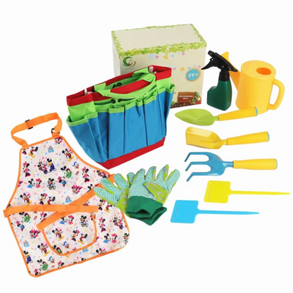 Sicheres Gartengeräte-Set für Kinder