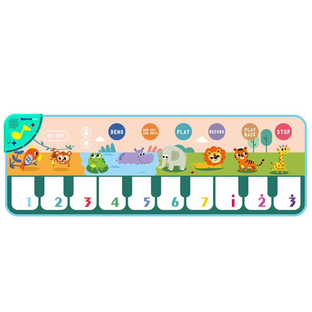Musikalische Piano Spielmatte