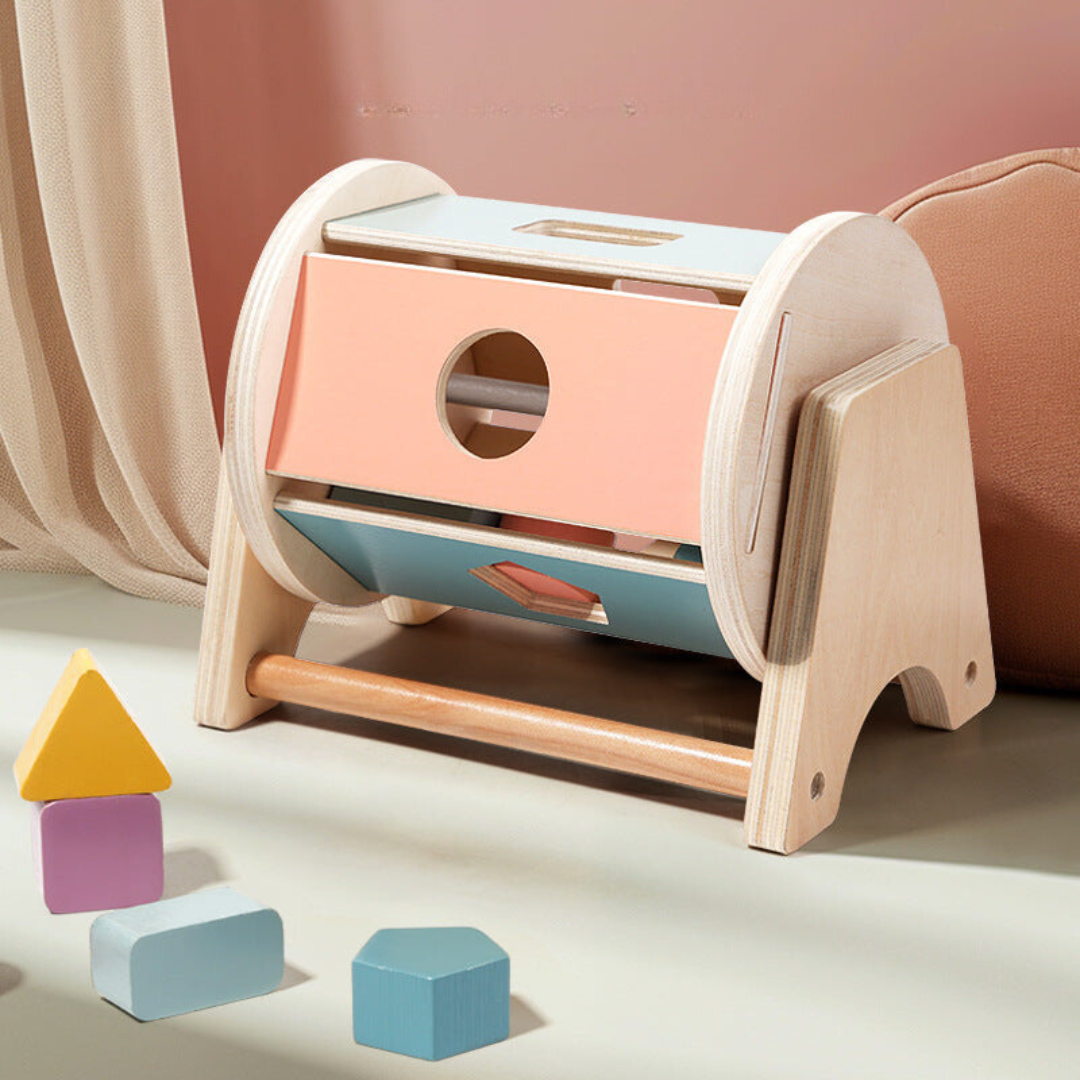 Montessori-Spielbox aus Holz