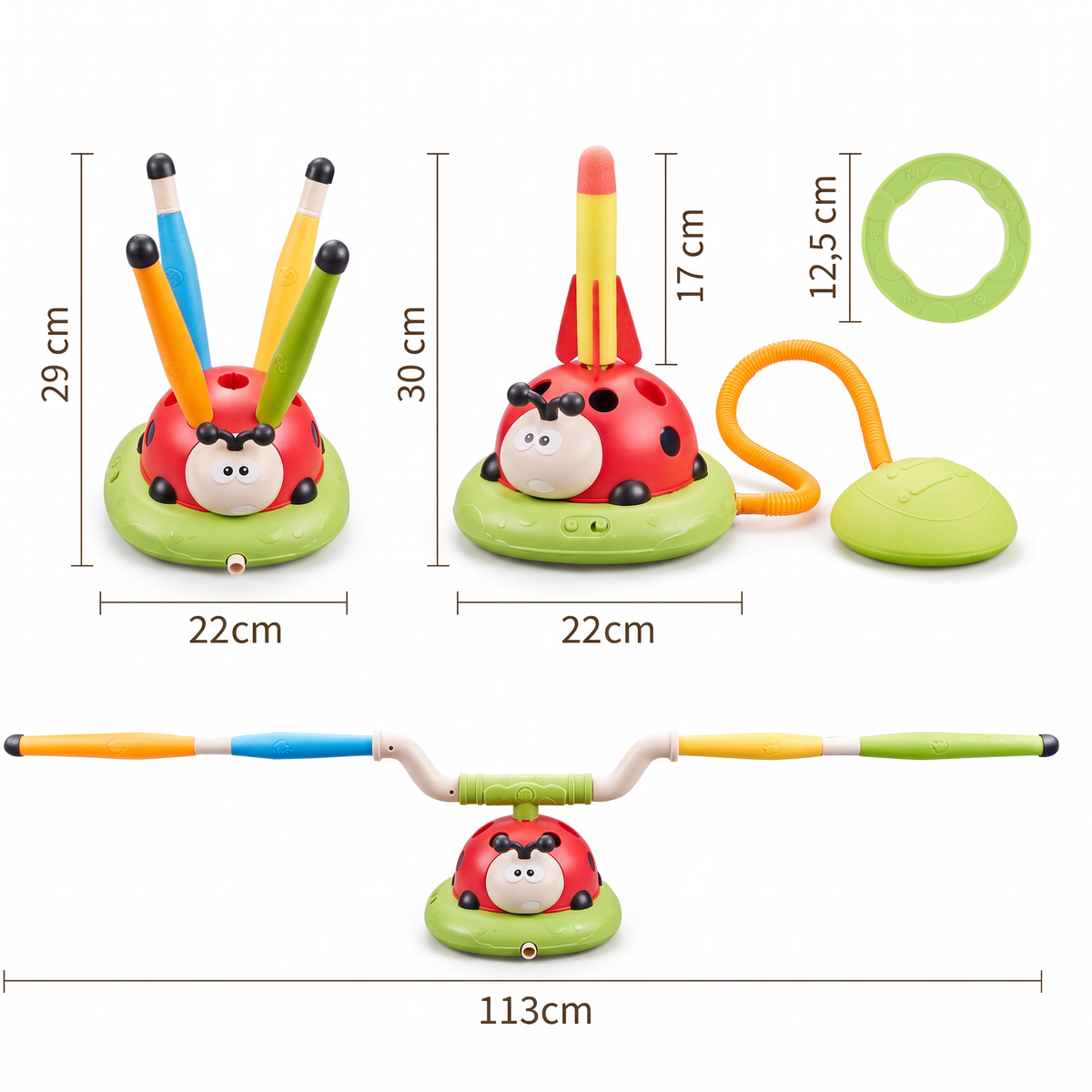 3-in-1 Spiel- und Aktivitätsset